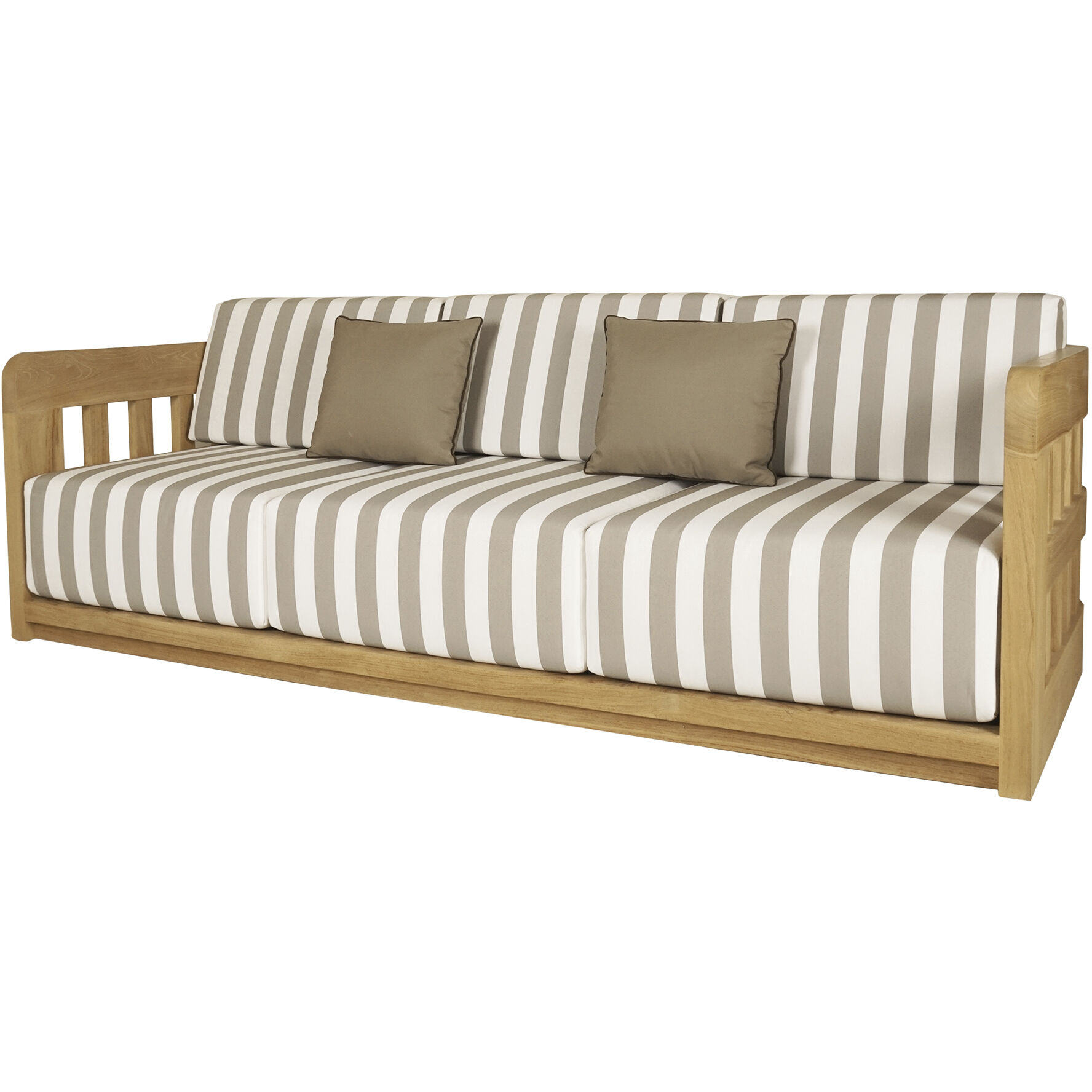 Adelaide Brown Outdoor Sofa